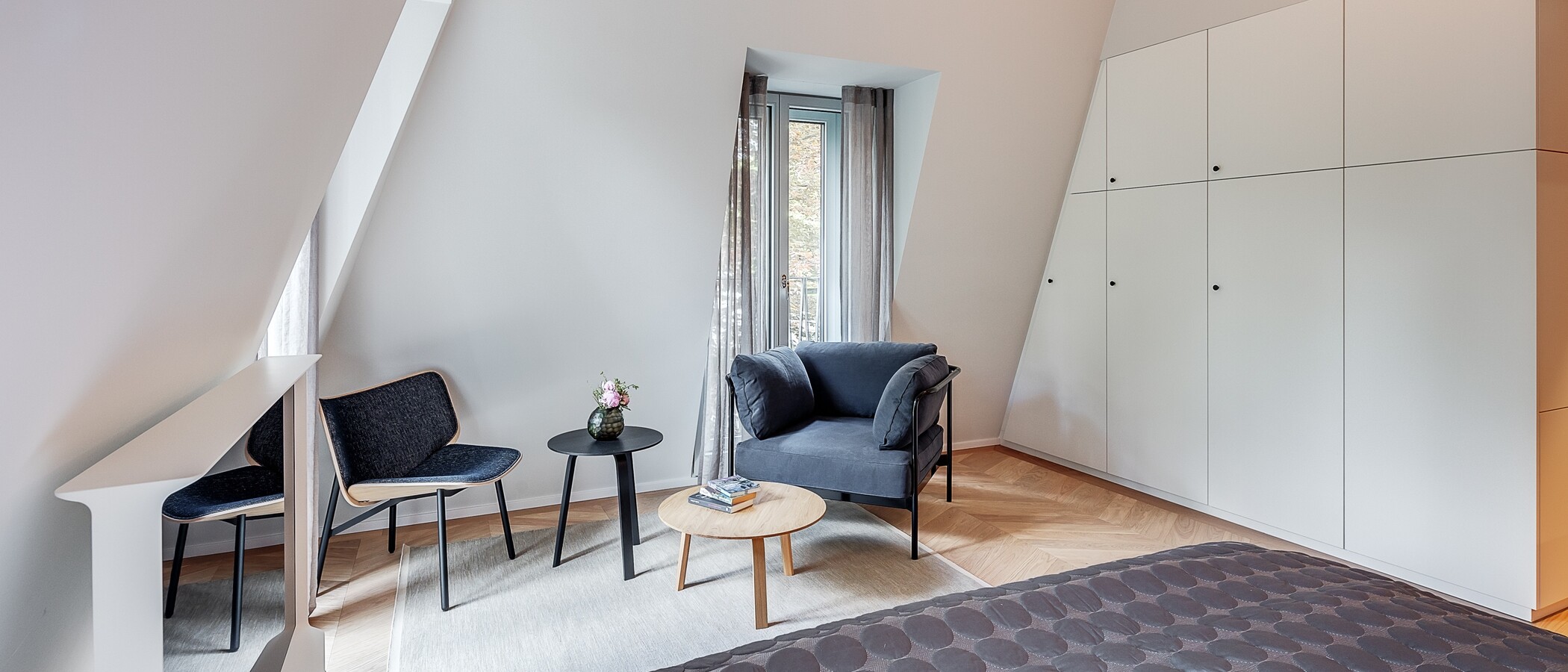 appartement München Herzogpark 04 pièce à vivre 12546