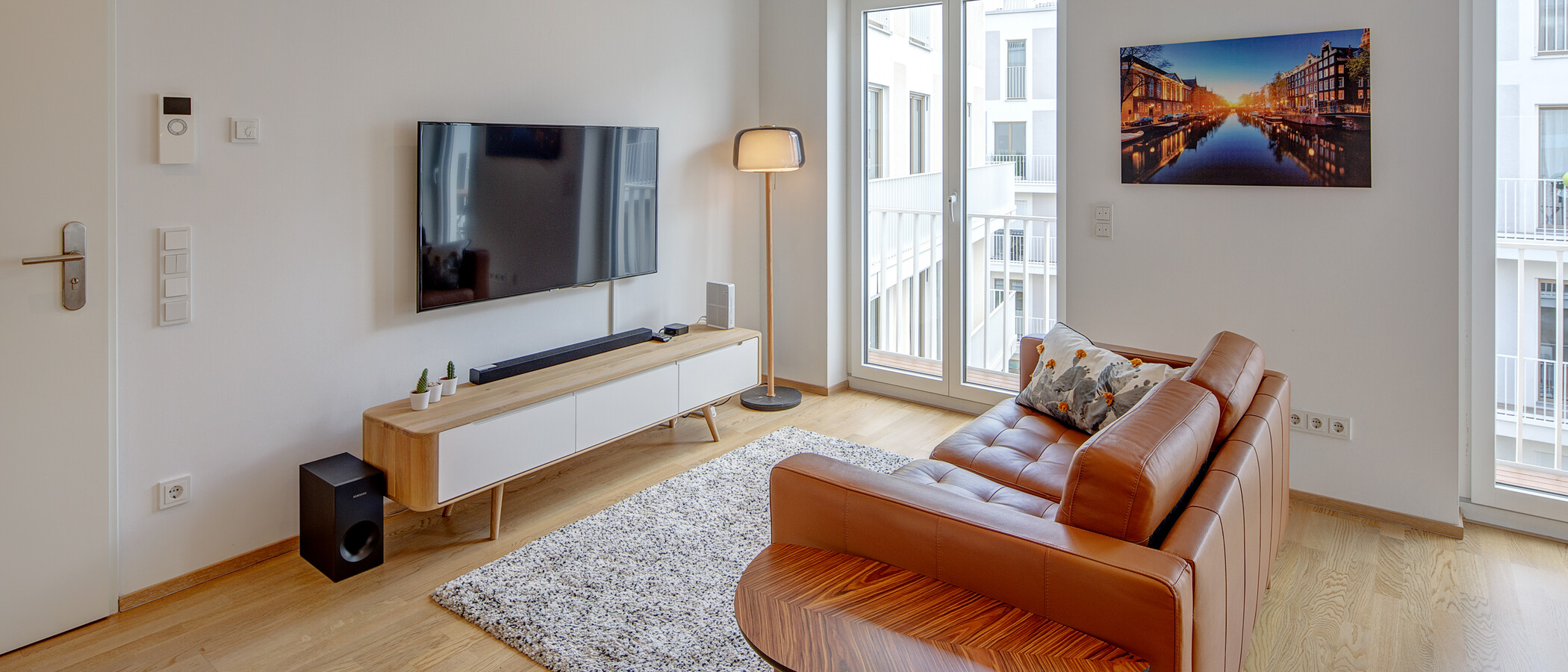 appartement München Maxvorstadt 04 pièce à vivre 12562