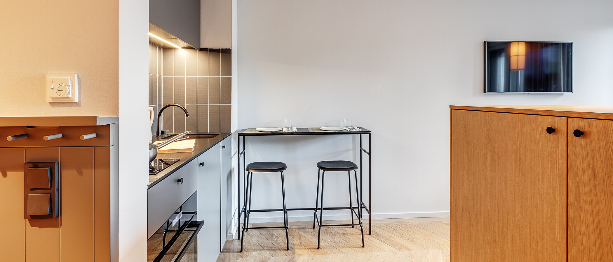 appartement München Herzogpark 03 pièce à vivre 12566