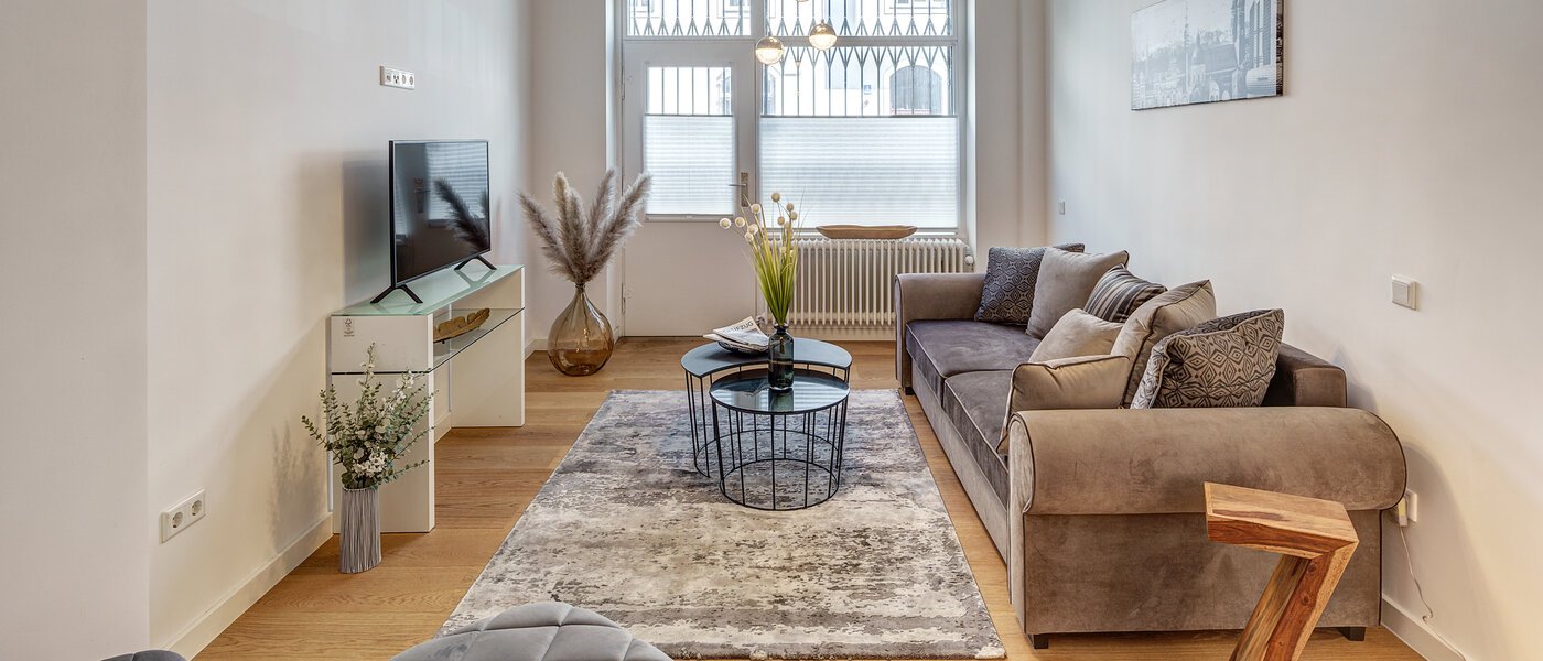 appartement München Neuhausen 01 salle de séjour 12582