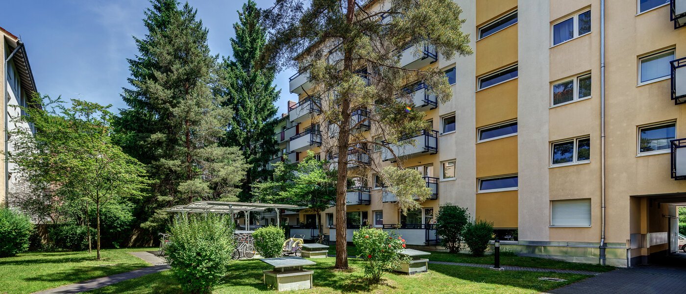 appartement München Untersendling 03 cour intérieure 12584