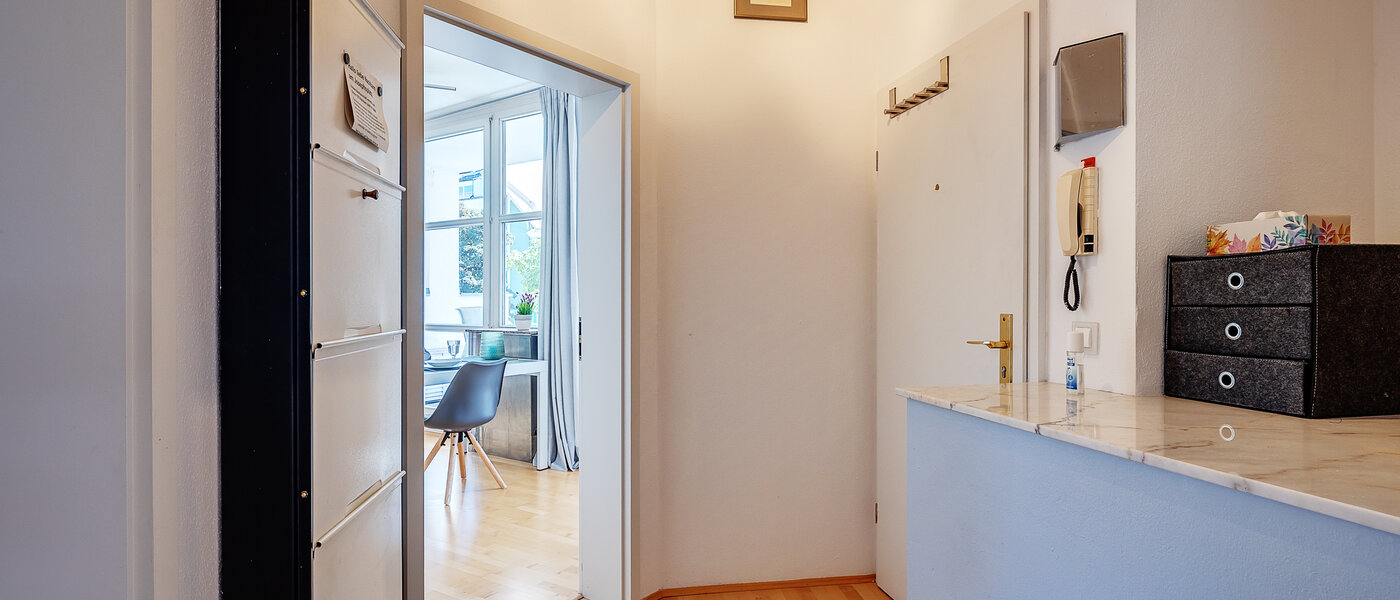 appartement avec terrasse sur le toit München Maxvorstadt 01 entrée/couloir 12588