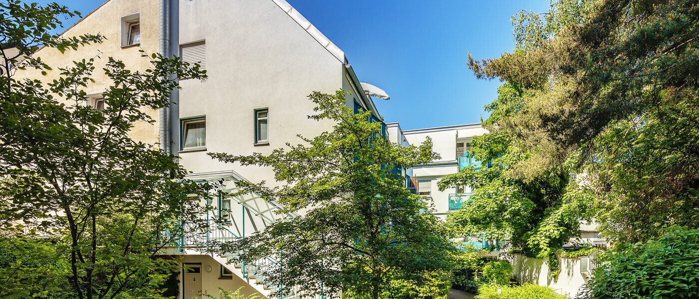 appartement avec terrasse sur le toit München Maxvorstadt 02 cour intérieure 12588