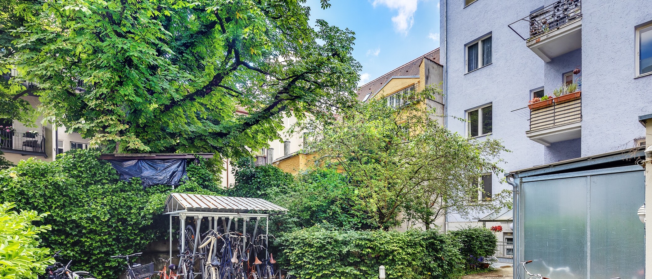 appartement München Schwabing 02 cour intérieure 12591