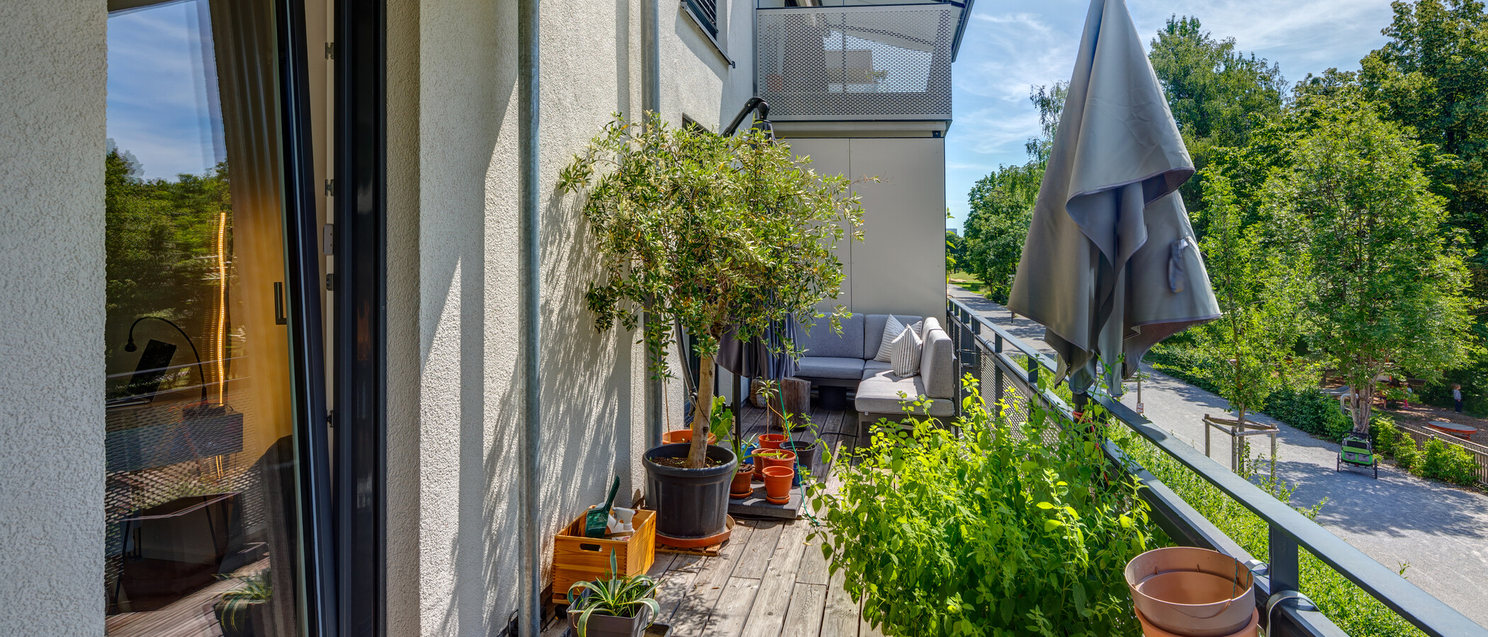 appartement München Schwabing - Domagkpark 03 balcon 12597