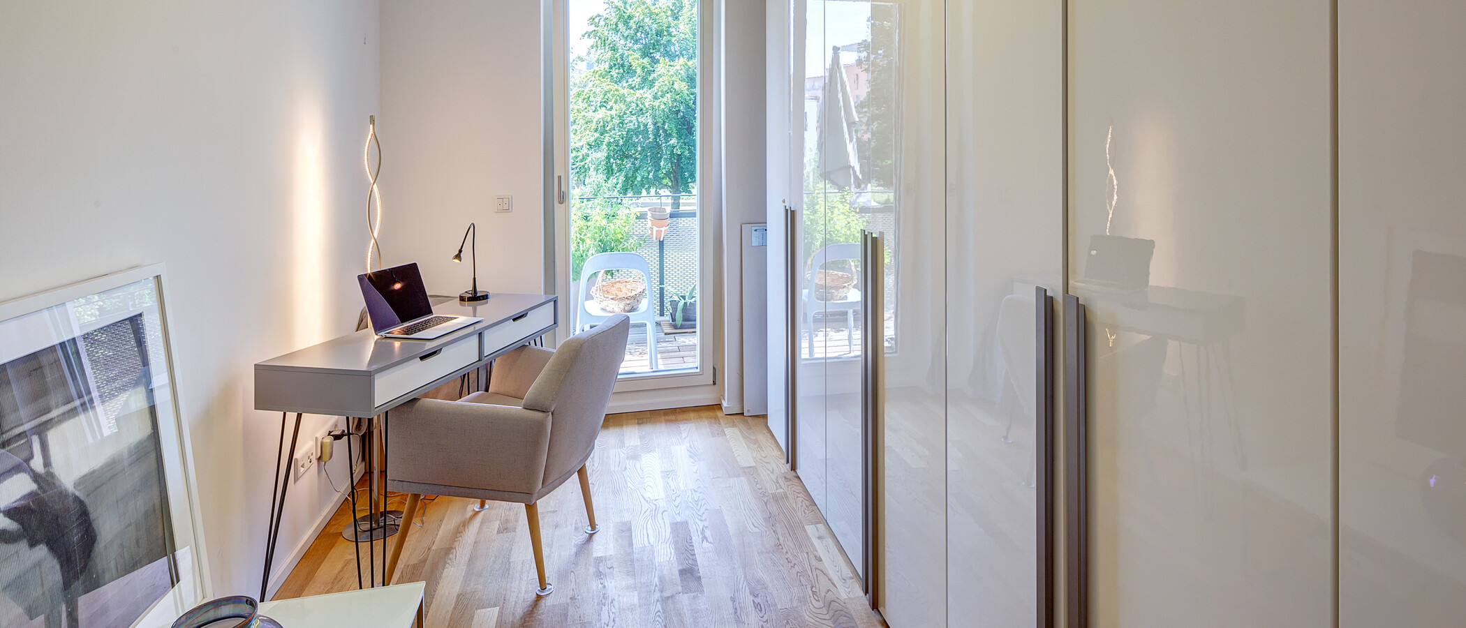 appartement München Schwabing - Domagkpark 01 bureau 12597
