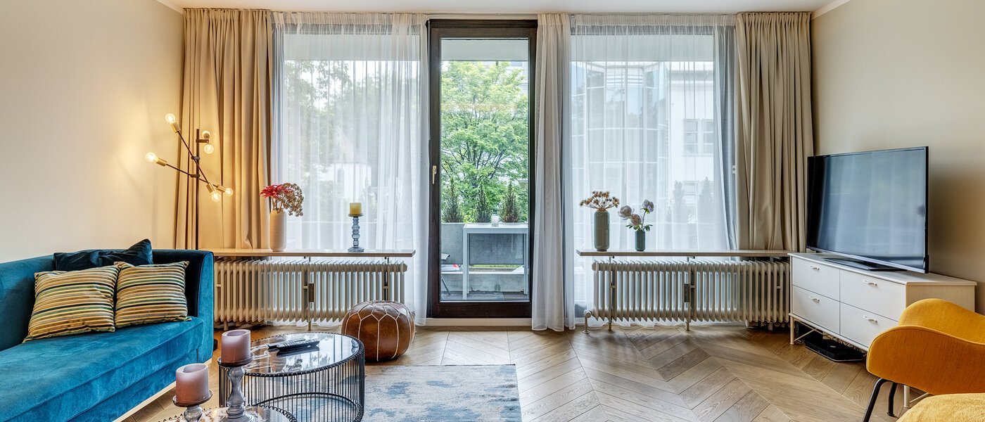 appartement München Nymphenburg 02 pièce à vivre 12614