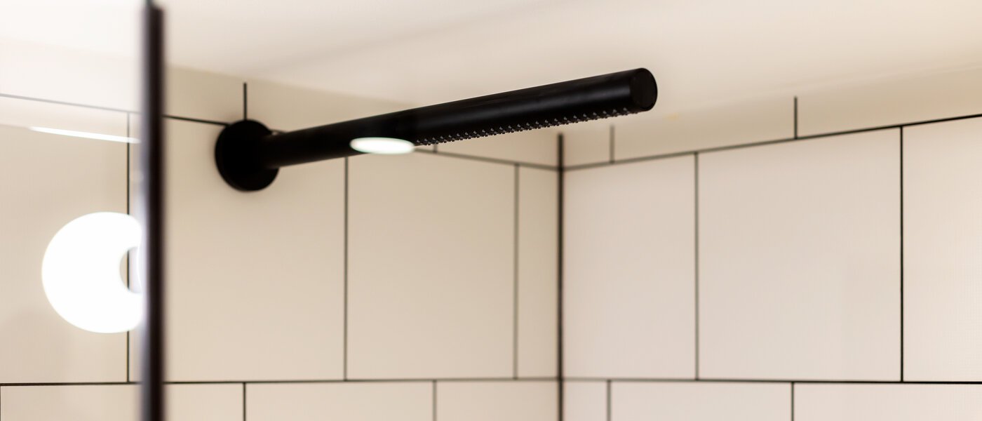 appartement style maisonnette avec mezzanine München Herzogpark 03 salle de bain 12616