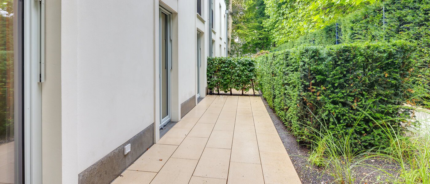 appartement style maisonnette avec mezzanine München Herzogpark 01 terrasse 12616