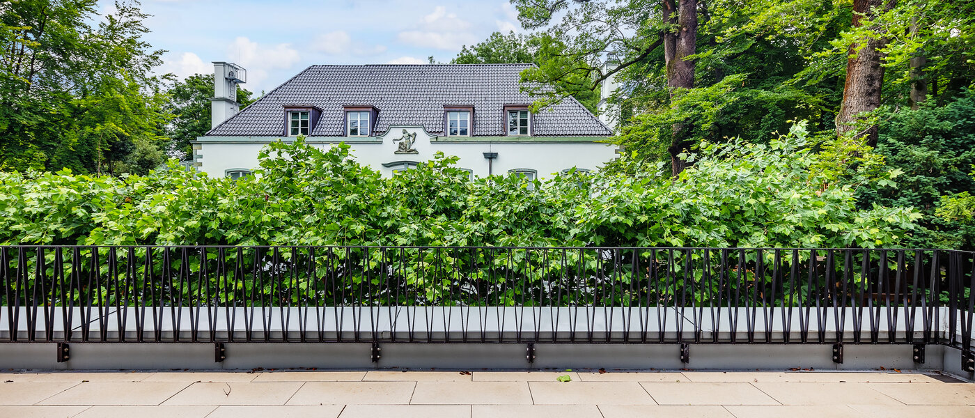 appartement München Herzogpark 02 terrasse commune  12619