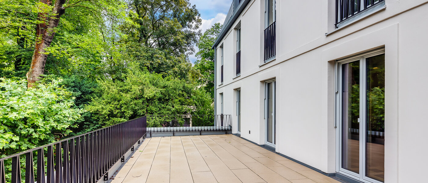 appartement München Herzogpark 03 terrasse commune  12619