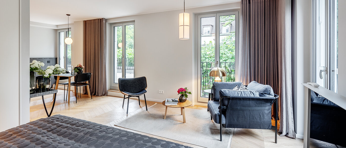 appartement München Herzogpark 03 pièce à vivre 12619