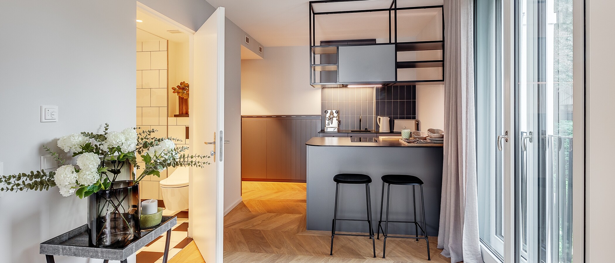 appartement München Herzogpark 05 pièce à vivre 12621