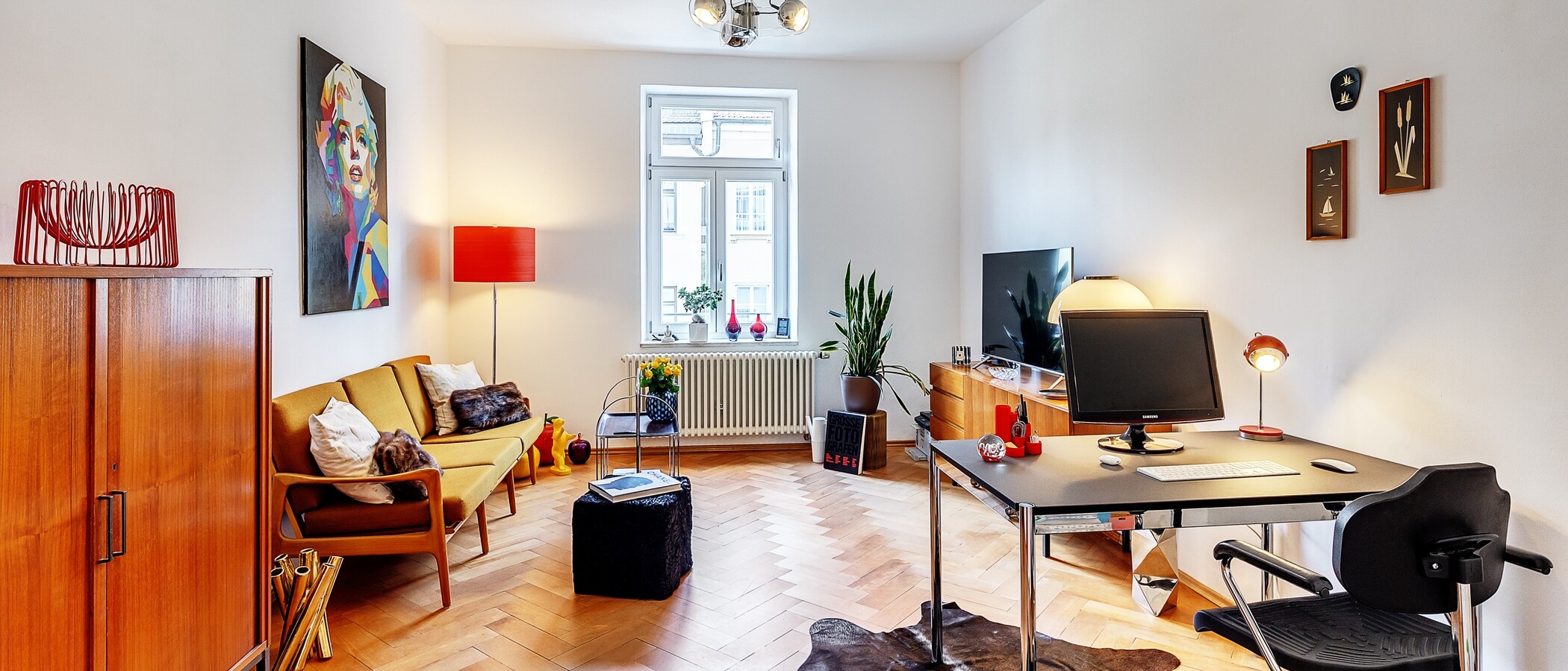 appartement München Sendling 01 pièce à vivre 12634