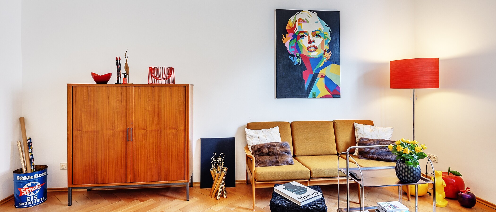 appartement München Sendling 02 pièce à vivre 12634