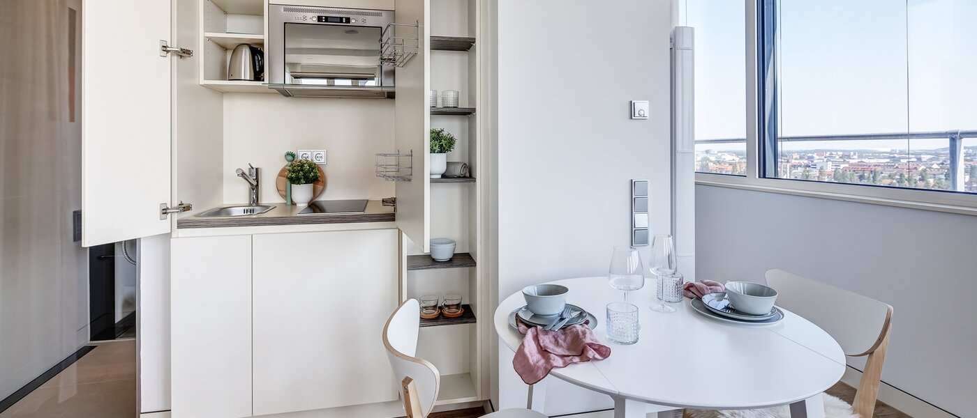 appartement München Olympiadorf 01 cuisine 12647