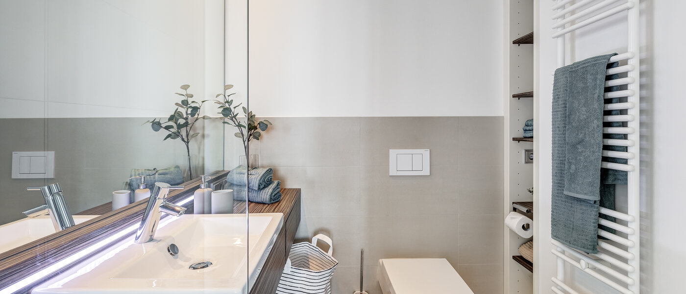 appartement München Olympiadorf 02 salle de bain 12647