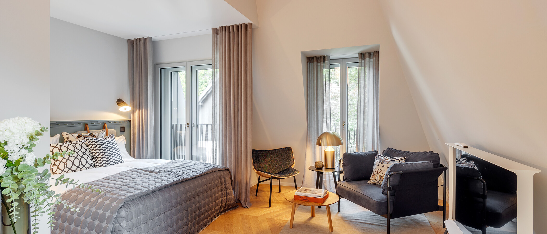 appartement München Herzogpark 01 pièce à vivre 12651