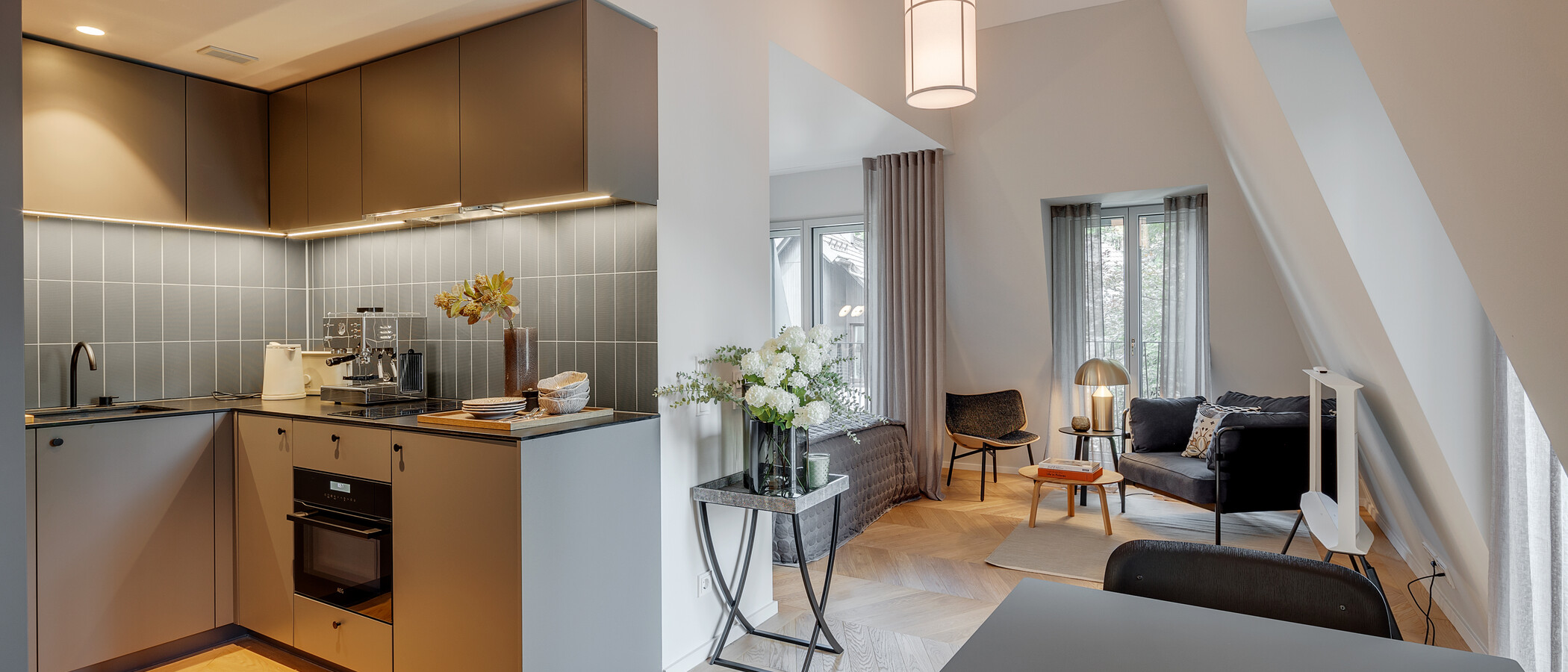 appartement München Herzogpark 02 pièce à vivre 12651
