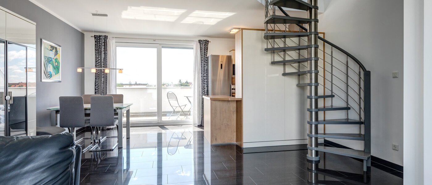 appartement style maisonnette München Pasing 04 pièce à vivre 12653