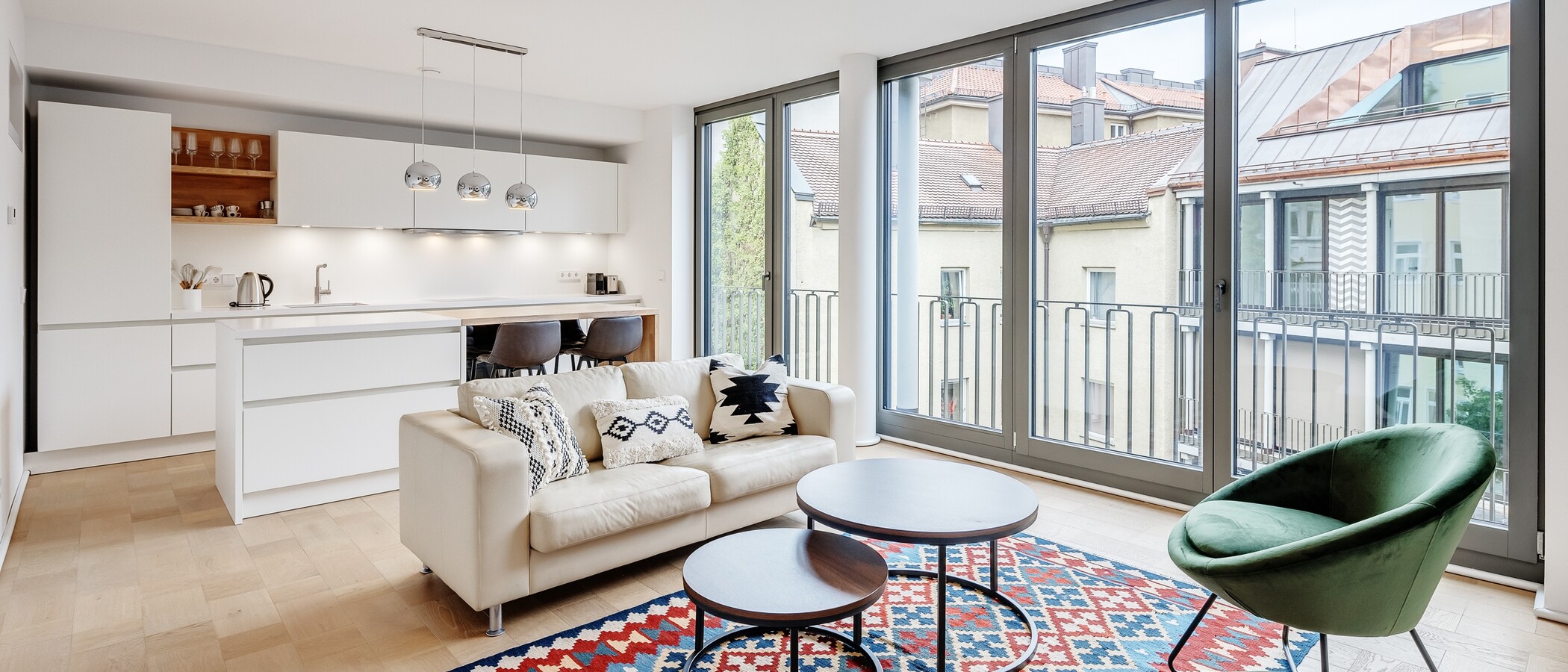 appartement München Gärtnerplatzviertel 01 pièce à vivre 12664