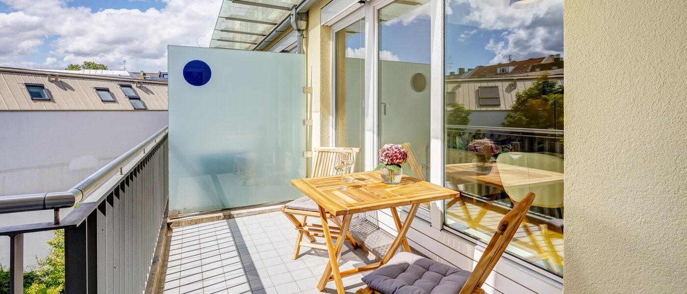 appartement München Glockenbachviertel 01 balcon 12668
