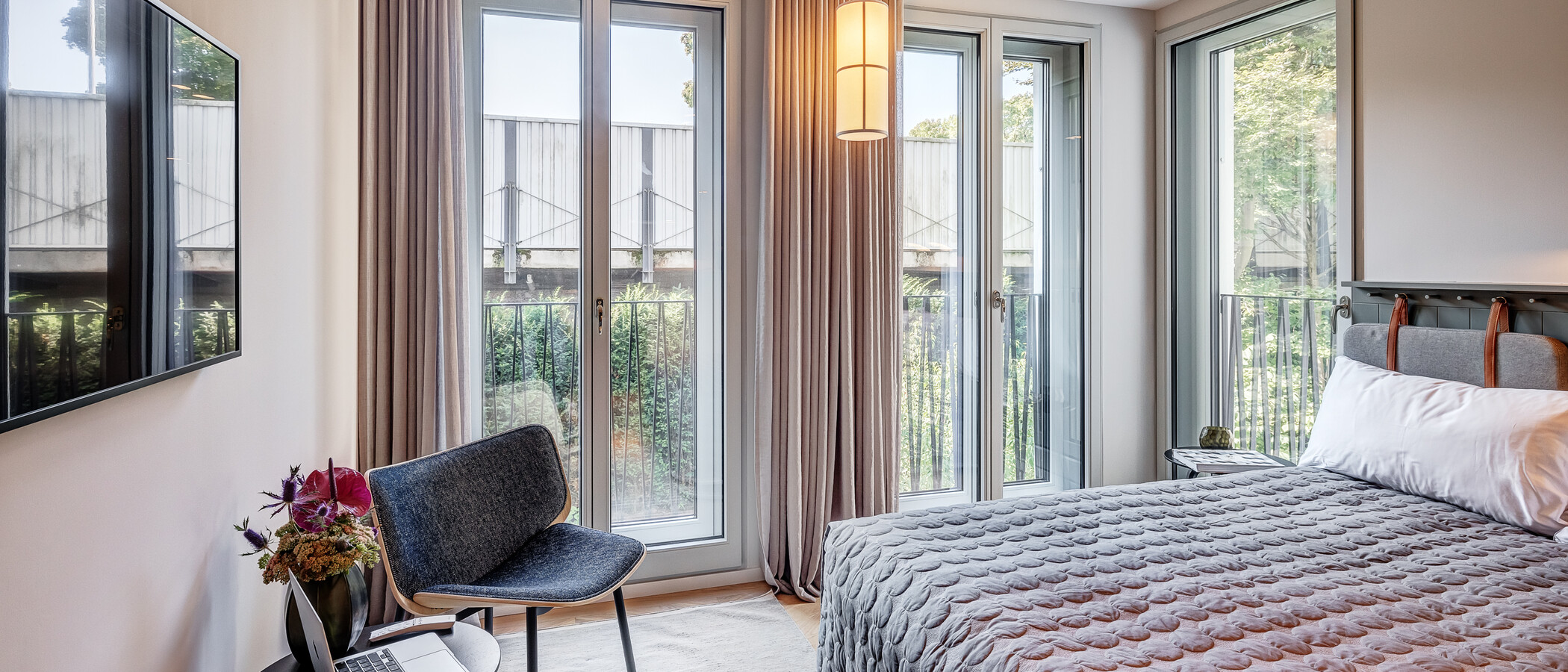 appartement München Herzogpark 01 pièce à vivre 12679