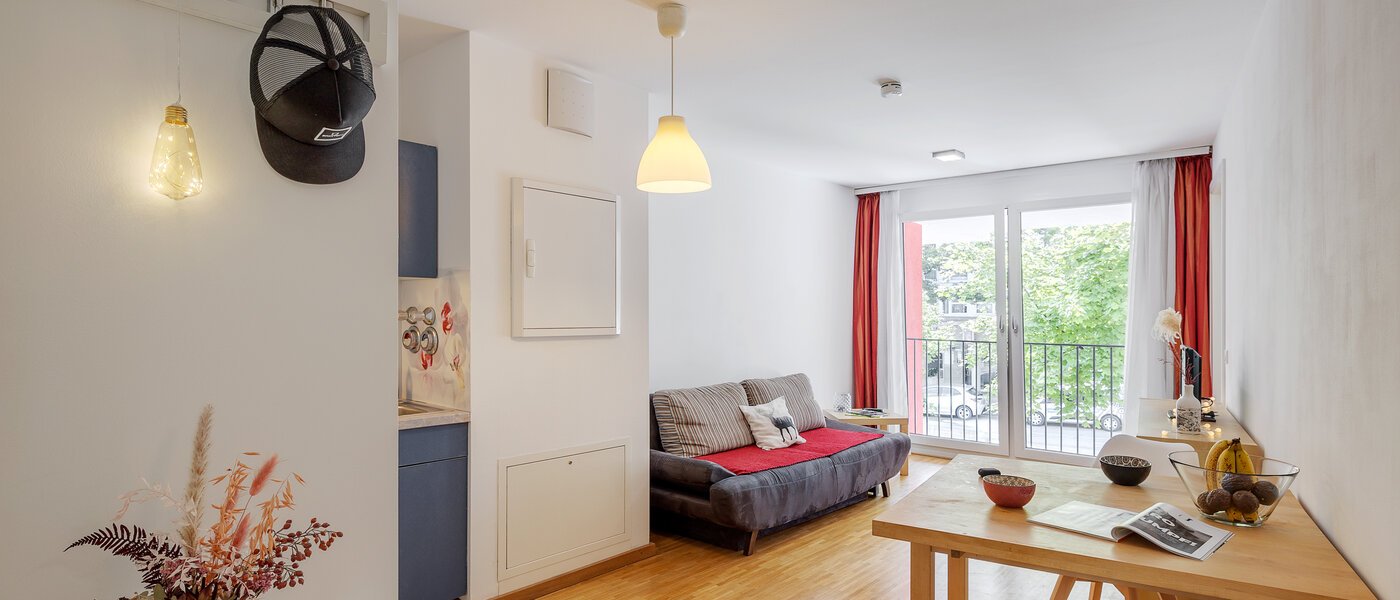 appartement München Sendling 01 pièce à vivre 12685