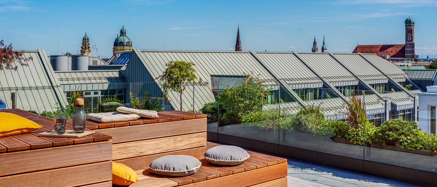 appartement München Maxvorstadt - Museumsviertel 02 terrasse commune  12690