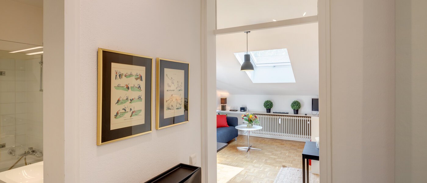 appartement sous les toits Kreuth Weissach 02 entrée/couloir 12696