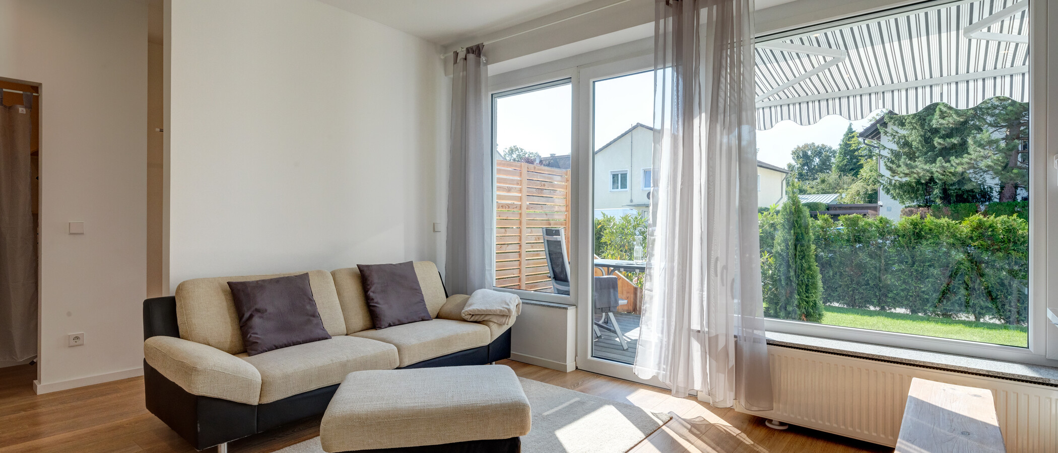 appartement avec jardin München Forstenried 03 pièce à vivre 12709