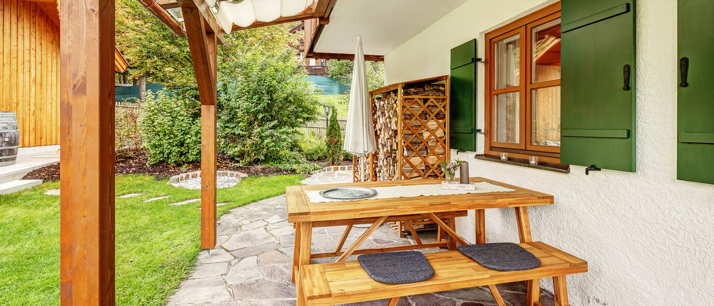 appartement avec jardin Schliersee Neuhaus 04 terrasse 12758