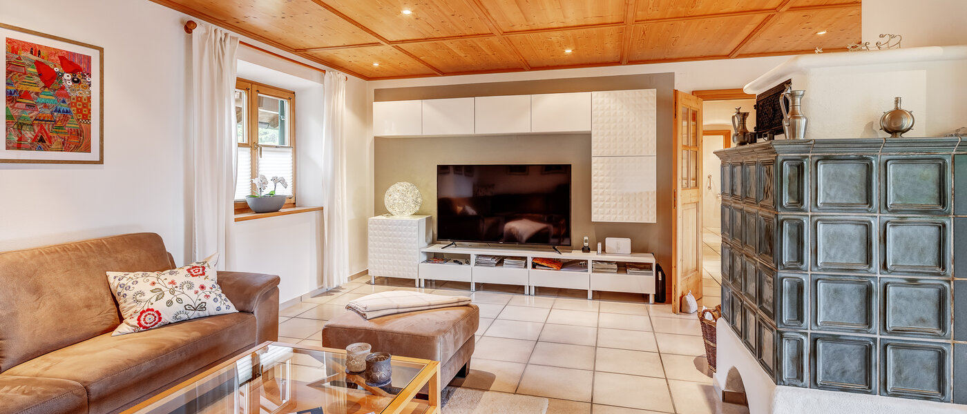 appartement avec jardin Schliersee Neuhaus 01 pièce à vivre 12758