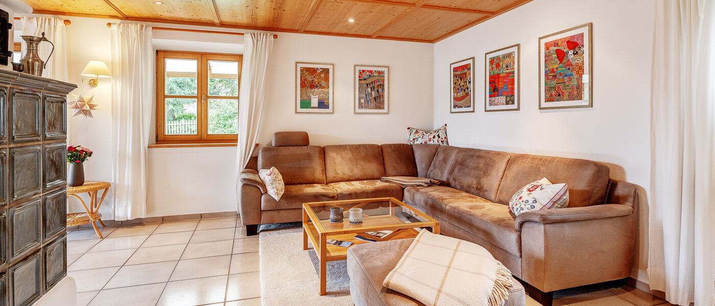 appartement avec jardin Schliersee Neuhaus 02 pièce à vivre 12758