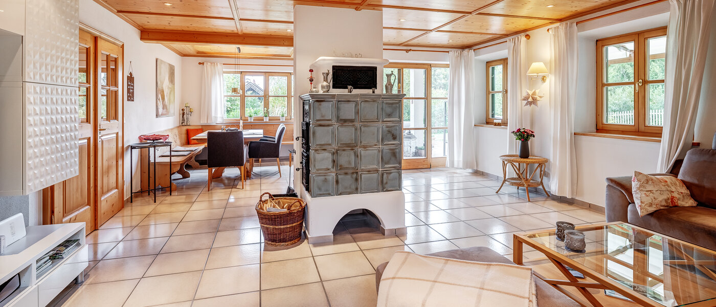 appartement avec jardin Schliersee Neuhaus 03 pièce à vivre 12758