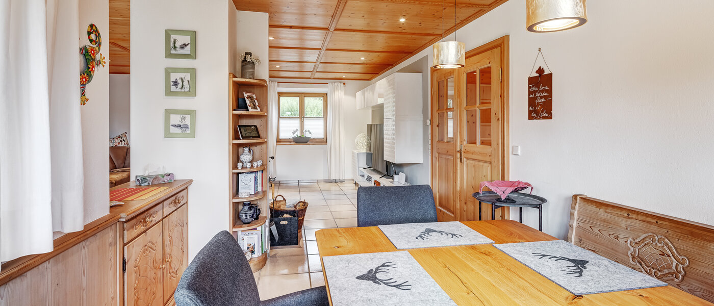 appartement avec jardin Schliersee Neuhaus 03 salle à manger 12758