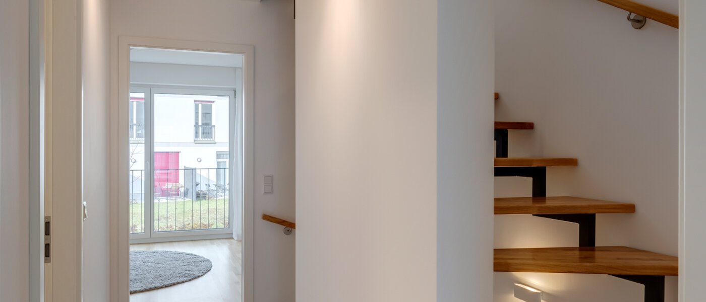 maison mitoyenne München Schwabing - Domagkpark 06 entrée/couloir 12793