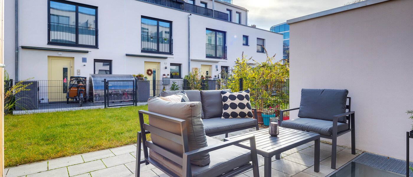 maison mitoyenne München Schwabing - Domagkpark 01 jardin 12793