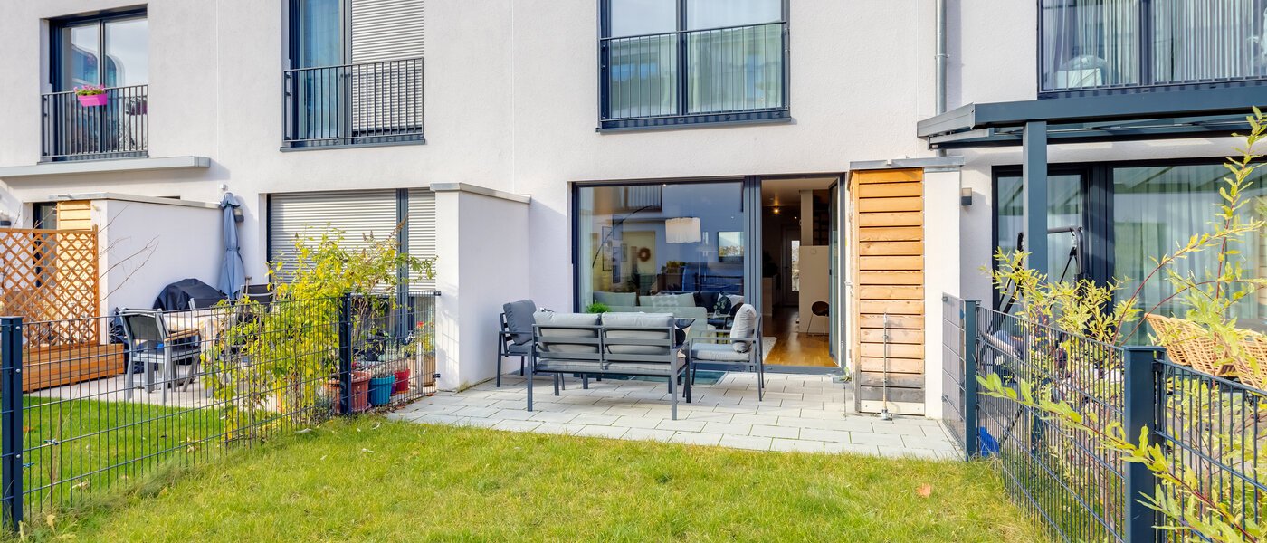 maison mitoyenne München Schwabing - Domagkpark 02 jardin 12793