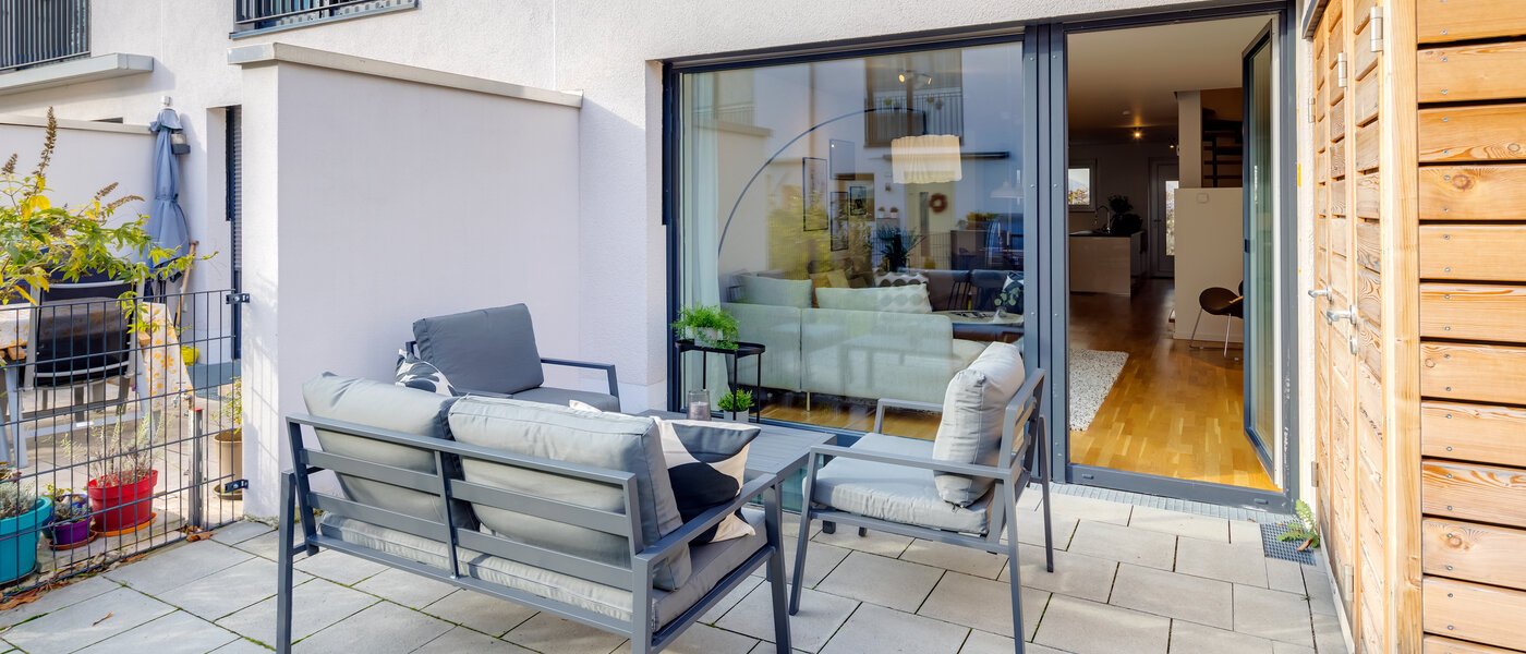 maison mitoyenne München Schwabing - Domagkpark 01 terrasse 12793