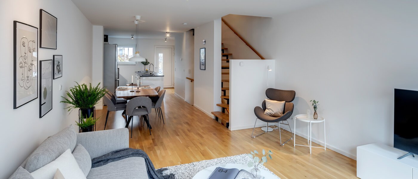 maison mitoyenne München Schwabing - Domagkpark 01 pièce à vivre 12793