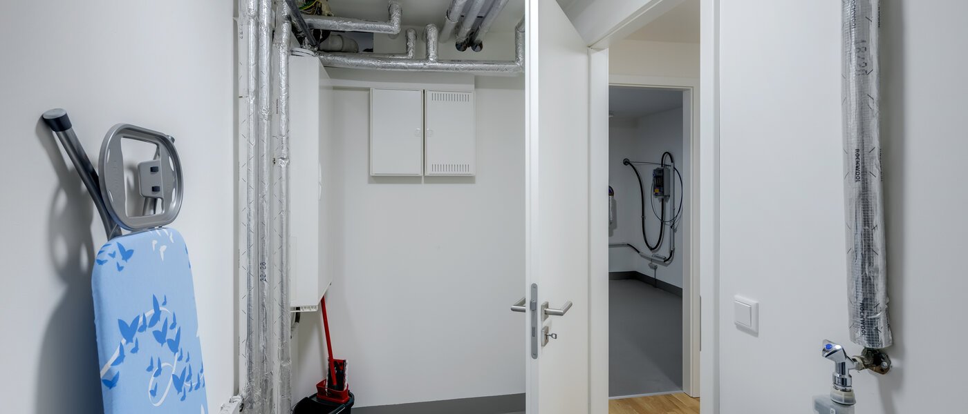 maison mitoyenne München Schwabing - Domagkpark 02 buanderie 12793