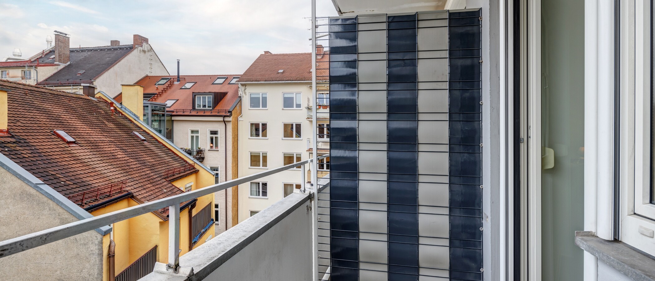 studio München Maxvorstadt - Universitätsviertel 02 balcon 12795