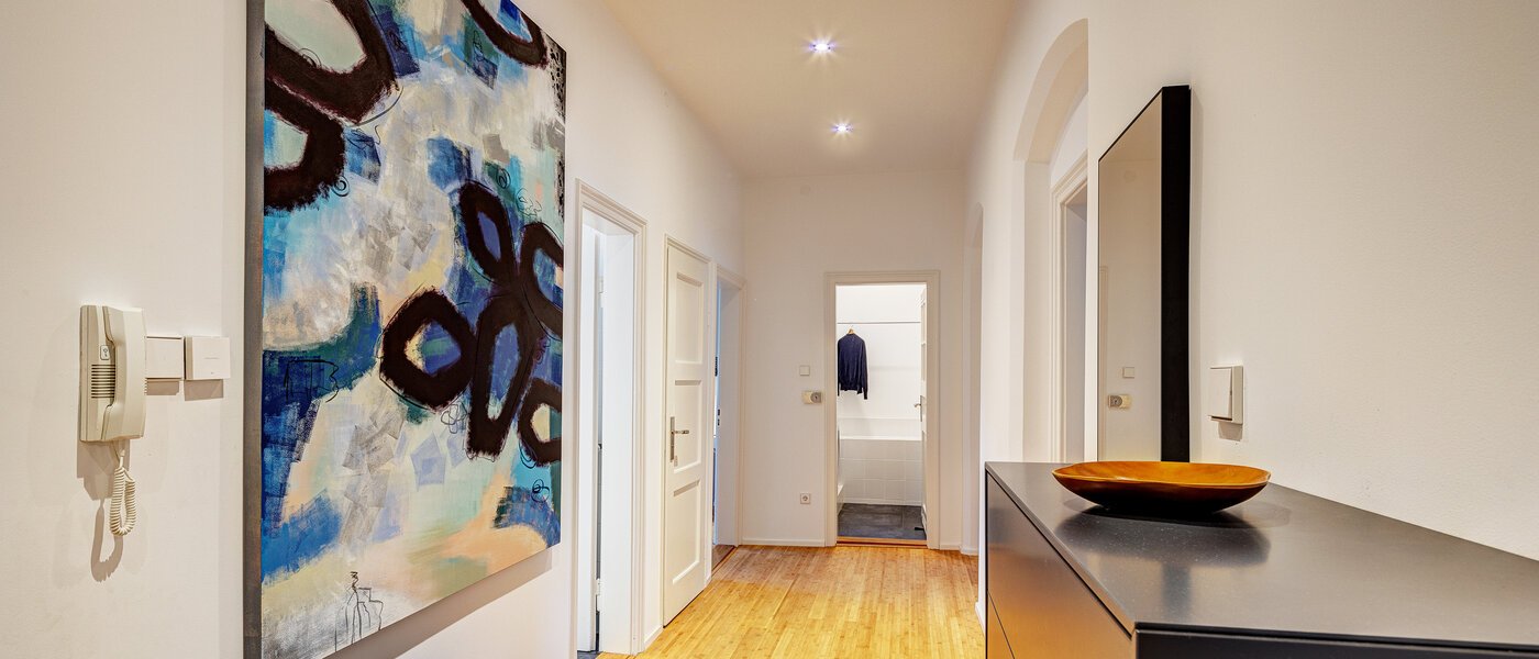 appartement München Haidhausen 02 entrée/couloir 12796