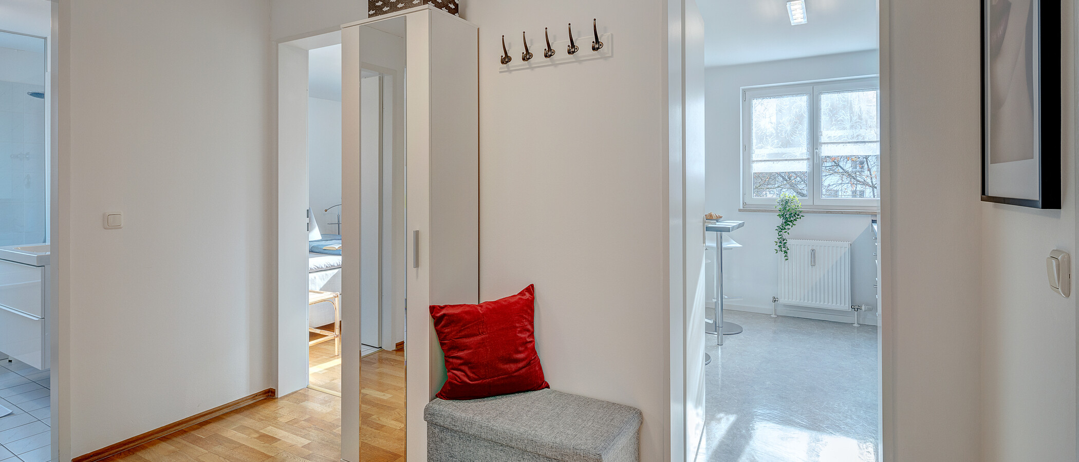 appartement München Moosach 03 entrée/couloir 12800