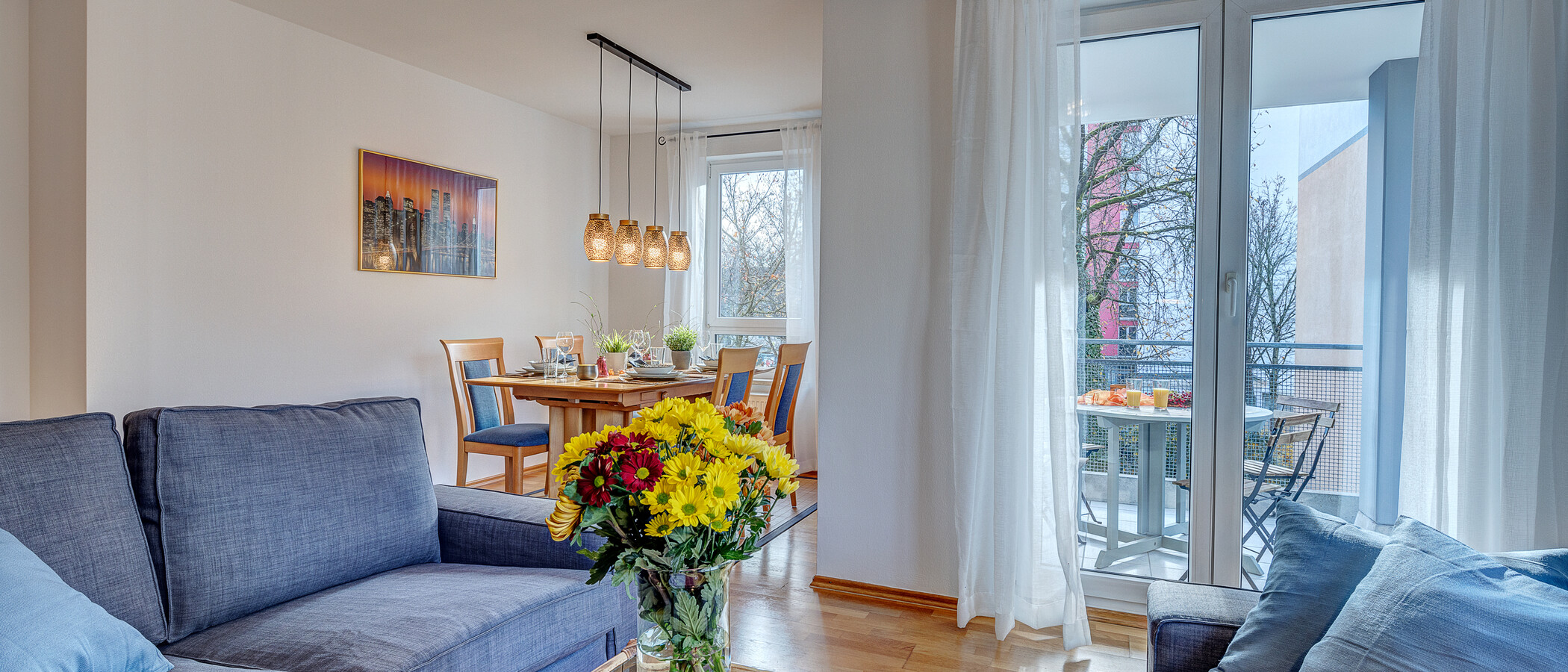 appartement München Moosach 01 pièce à vivre 12800