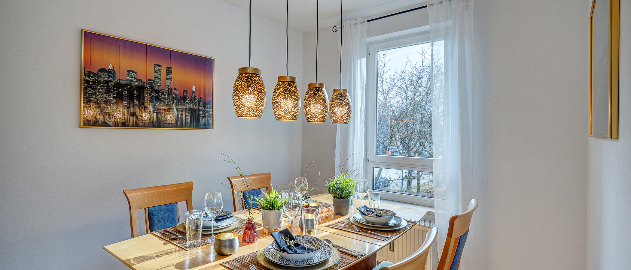 appartement München Moosach 05 pièce à vivre 12800