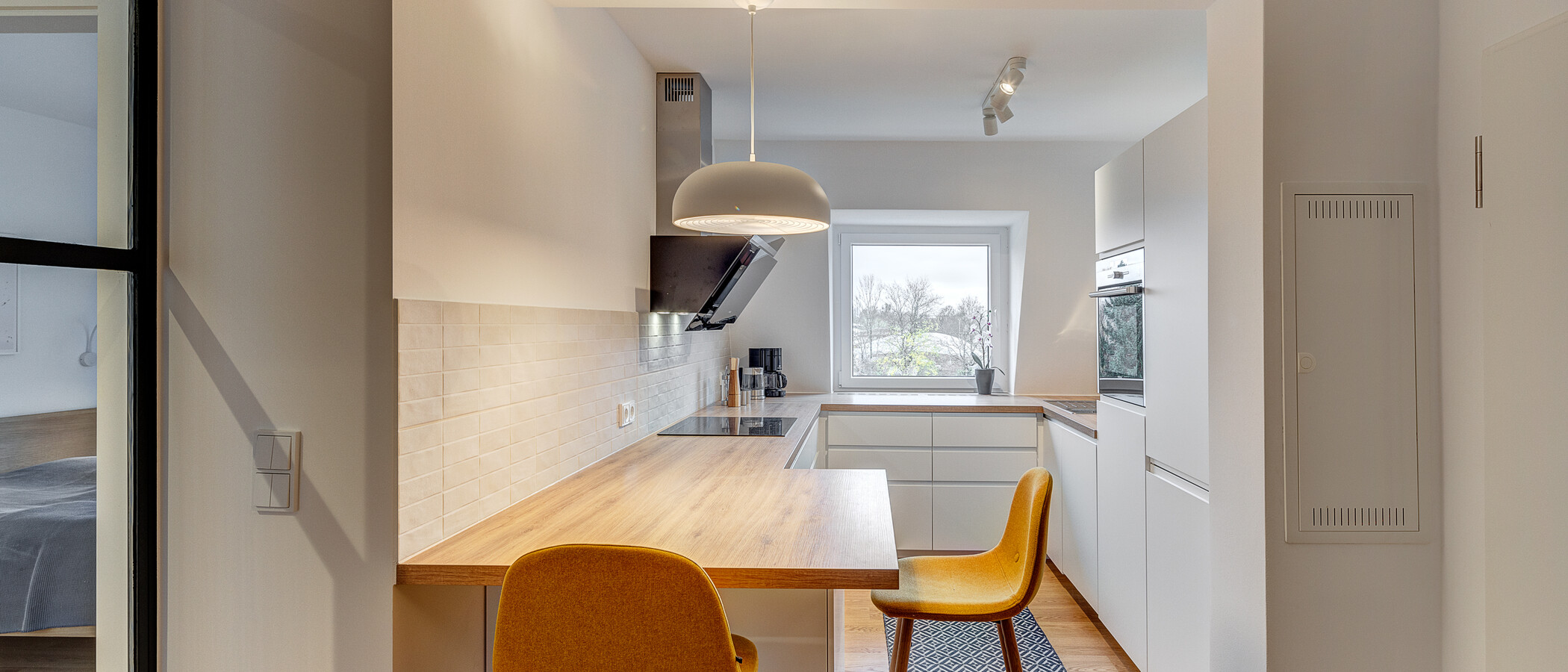 appartement sous les toits München Thalkirchen 01 cuisine 12801