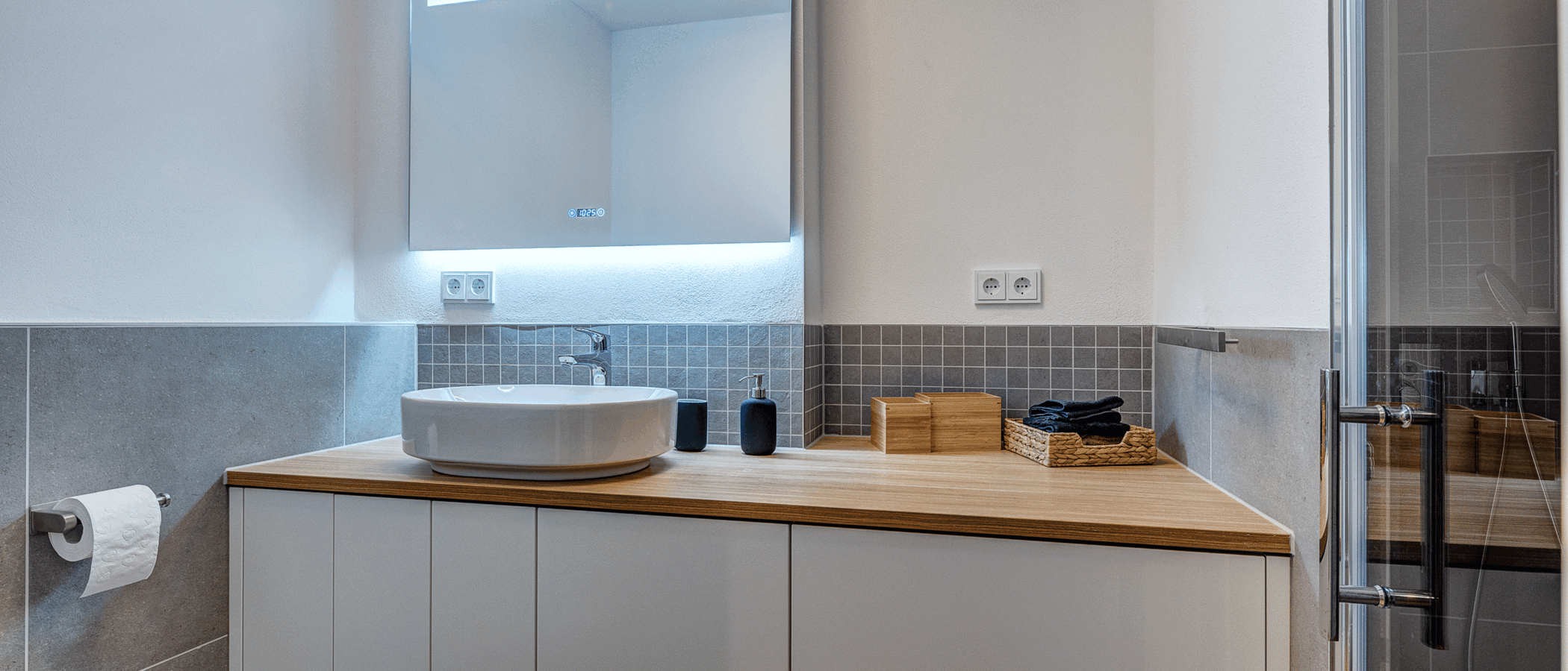 appartement sous les toits München Thalkirchen 01 salle de bain 12801