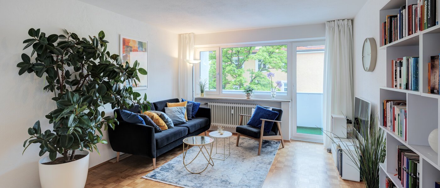 appartement München Laim 01 pièce à vivre 12823